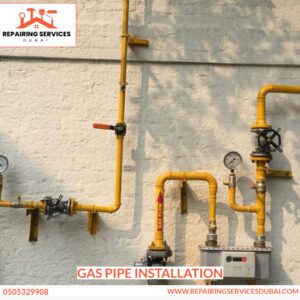 Gas Pipe Installation