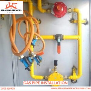 Gas Pipe Installation