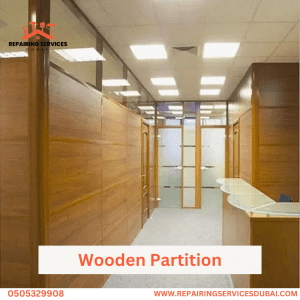 Wooden Partition