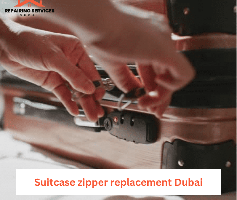 Suitcase zipper replacement Dubai