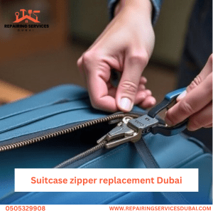 Suitcase zipper replacement Dubai
