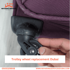 Trolley wheel replacement Dubai