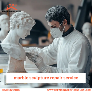 Marble sculpture repair service