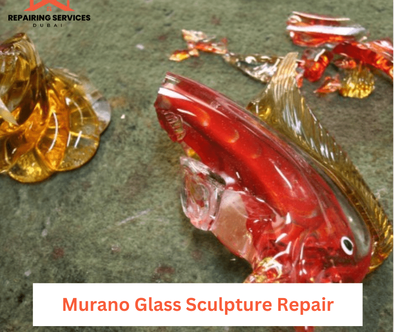 Murano Glass Sculpture Repair
