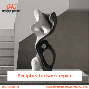 Sculptural artwork repair
